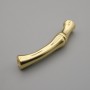 Koralik-wkładka Gałązka kolor złoty, średnica 28×5 mm ± otwór 1,8 mm ± za 1 szt.