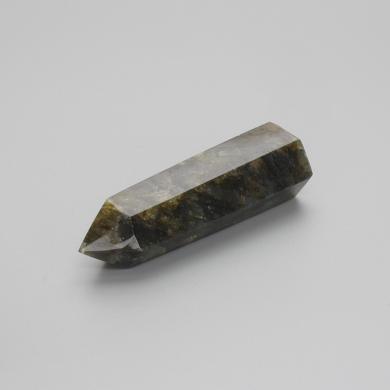 Ołówek pamiątkowy z labradorytem naturalnym, 60×20 mm ±, asortyment rozmiarów, 1 szt.