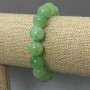 Bransoletka z onyksu – gładkie kuleczki, średnica 12 mm, długość 18 cm, na elastycznej gumce