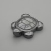 Łańcuszek Żółw Hematyt 28x22mm+
