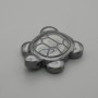 Pamiątkowa statuetka żółwia z hematytu 28×22 mm+
