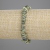 Bransoletka ze serpentynitu – drobinki, średnica 6-11×2,5 mm, długość 18 cm, na elastycznej gumce