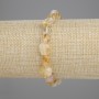 Bransoletka z cytrynu galetowanego, średnica 8–10×8–9 mm, 5 mm ±, długość 18 cm ±, na elastycznej gumce