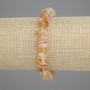 Bransoletka z drobin cytrynu, średnica 8-11×3-5 mm, długość 18 cm, elastyczna