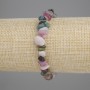 Bransoletka z turmalinu, drobiny, średnica 6-14×2-7 mm, długość 18 cm +/- elastyczna