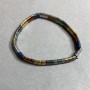 Bransoletka hematytu „Fala” 5×3, 5 mm±, długość 18 cm, na elastycznej gumce