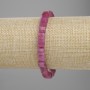 Bransoletka z turmalinu fasetowanego – kostka 6×6 mm