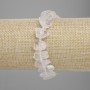 Bransoletka z nieobrobionego kryształu górskiego, średnica 10–12×14–20 mm, długość 18 cm ±, elastyczna