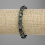 Bransoletka z oceanicznego jaspisu, szlifowana kostka 7×7 mm, długość około 18 cm, elastyczna