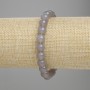 Bransoletka z dymnego agatu, gładkie kuleczki o średnicy 8 mm ±, długość 18 cm ±, na elastycznej bazie