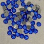Kryształki strassowe do fiksacji na zimno, kolor niebieski, średnica 6 mm, opakowanie 205 g (+-)