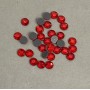 Kryształki strass do aplikacji na zimno, kolor czerwony, średnica 6 mm +/- opakowanie 180 g (+/-)