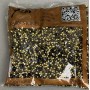 Kamienie strassowe w kolorze czarnym, średnica 3 mm, opakowanie 105 g (±)