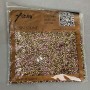 Kryształy strassowe, kolor różowy, średnica 2 mm ±, opakowanie 40 g (+-)
