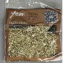 Kryształy strassowe w kolorze żółtym, średnica 2 mm, opakowanie około 30 g (±)