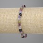 Bransoletka z turmalinem galetowanym 6-7×5-6 mm, długość 18 cm, elastyczna
