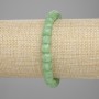 Bransoletka z fasetowanego chryzolitu, kostki o wymiarach 7×7 mm, długość 18 cm, elastyczna