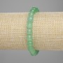 Bransoletka z nefrytu, fasetowane kuleczki, średnica 8 mm, długość 18 cm, elastyczna