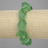 Bransoletka z tonowanego kwarcu, nieobrobione kamienie, średnica 8–17×11–16 mm, długość 18 cm, na elastycznej gumce