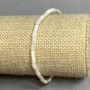 Bransoletka z masy perłowej w cylindrach 5×3 mm, długość ok. 18 cm, elastyczna