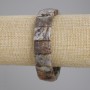 Bransoletka z pietersytu, prostokątne ogniwo, średnica 16×12 mm, długość 18 cm, elastyczna