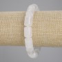 Bransoletka z górskiego kryształu w formie cylindrów, średnica 14×10 mm, długość 18 cm ±, elastyczna
