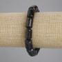 Bransoletka z sokoliego oka i tygrysiego oka, cylindryczne koraliki – średnica 14×10 mm, długość 18 cm +/- elastyczna