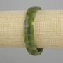 Bransoletka z naturalnego jadeitu, fasetowane ogniwa, średnica 12×10 mm ±, długość 18 cm ±, elastyczna baza