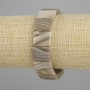 Bransoletka z agatu Botswany, prostokątne ogniwa, średnica 16,5×13 mm, długość 18 cm, elastyczna