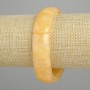 Bransoletka z cytrynem z gładkimi ogniwami, średnica 22×15 mm ±, długość 18 cm ±, elastyczna
