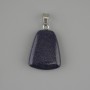 Wisiorek z awenturynu Noc Kairu, trapez 17×21 mm, długość 30 mm ±