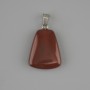 Wisiorek z karneolu w kształcie trapezu 17×21 mm +-, długość 30 mm+