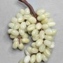 Dekoracyjna kiść winogron (giętkie) z naturalnego onyksu, średnica 21-25 mm ± rozmiary ~20×15×7 cm+