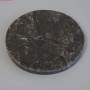Pamiątkowa płytka z naturalnego kamienia Nuumit, średnica 103×10 mm+- (Cena za 100 g)