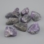 Ametyst surowy naturalny kamień, wymiary 28-40×20-25×14-22 mm ± (asortyment rozmiar) (Cena za 100 g)