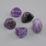 Naturalny kamień Ametyst galetowany, wymiary 27-31×23-27×15-23 mm ± (asortyment rozmiarów) (Cena za 100 g)