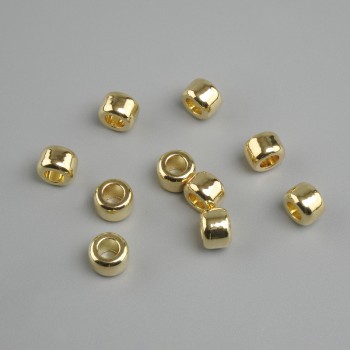 Furnitura jubilerska Rozdzielnik-wstawka Dekor, średnica 6 mm ± Ø otworu 3,5 mm ±, opakowanie 10 szt.