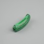 Koralik malachitowy – wygięty łącznik z otworami 36×10×6 mm+