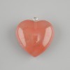Wisiorek Serce chalcedon 30×30 mm+