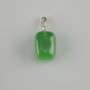 Wisiorek Totem z kamienia kocie oko, klocek 14×11×11 mm, ± długość 23 mm, różne rozmiary