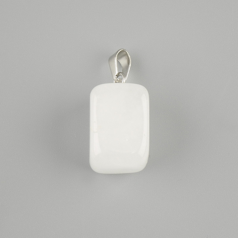Wisiorek Totem z kryształu górskiego, bryłka 14×11×11 mm +-, długość 23 mm +-, asortyment rozmiarów