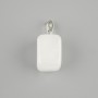 Wisiorek Totem z kryształu górskiego, bryłka 14×11×11 mm +-, długość 23 mm +-, asortyment rozmiarów