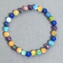 Bransoletka z wariścitem (szt.) gładkie kuleczki, średnica 6,5 mm, długość 18 cm, elastyczna