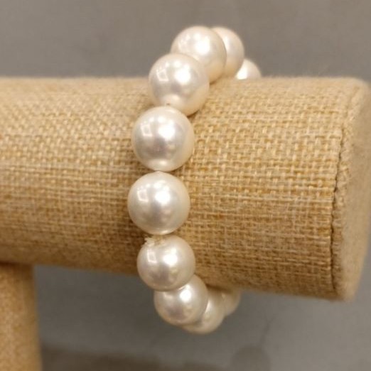 Bransoletka z pereł Majorki, długość 18 cm ± elastyczna