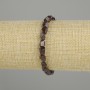 Bransoletka z granatu, wielokątne koraliki, średnica około 6 mm, 5-8 × 5,5 mm ±, długość 18 cm ±, na elastycznej gumce