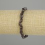 Bransoletka z granatu galetowego, średnica 7,5–12×5–6 mm ±, długość 18 cm, elastyczna