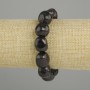 Bransoletka z granatu fasetowanego, średnica 14-16×12-13, 5 mm ±, długość 18 cm ±, elastyczna