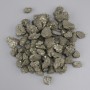 Naturalny nieprzetworzony piryt w kawałkach, średnica 5–19×6–12 mm ± (różne rozmiary) (Cena za 100 g)