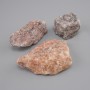 Naturalny nieoszlifowany Słoneczny kamień, średnica 32-67×35-41 mm ± (asortyment rozmiarów) (Cena za 100 g)