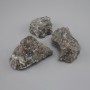 Gabro naturalny nieobrobiany kamień, średnica 58-62×46-52 mm +/- (asortyment rozmiarów) (Cena za 100 g)